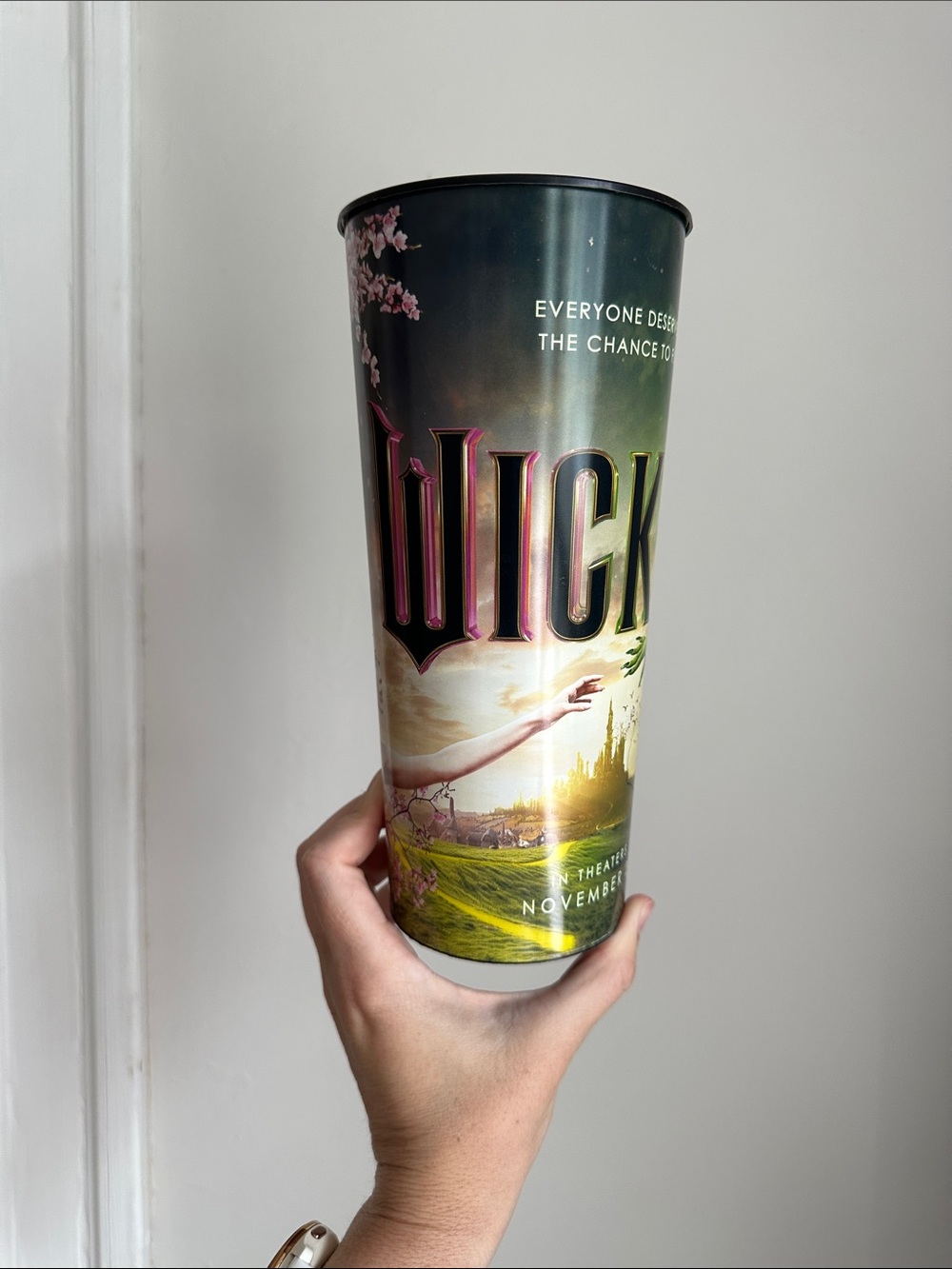 Wicked Movie Promotional Tumbler - Green Gradient